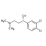 CAS 登录号：161229-01-2， (1S)-1-(3,4-二氯苯基)-3-(二甲基氨基)-1-丙醇
