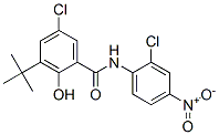 CAS#: 16128-96-4, 5-Chloro-3-Tert-Butyl-2'-Chloro-4'-Nitrosalicylanilide