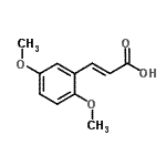 CAS 登录号：161282-95-7， (2E)-3-(2,5-二甲氧基苯基)丙烯酸