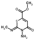 CAS#: 16135-19-6, Methyl (2Z)-3-Amino-2-(Methylimino)-4-Oxo-3,4-Dihydro-2H-1,3-Thiazine-6-Carboxylate