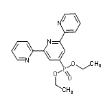 CAS 登录号：161583-75-1， 二乙基2,2':6',2''-三联吡啶-4'-基膦酸酯