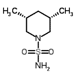 CAS#: 16168-25-5, (3R,5S)-3,5-Dimethyl-1-Piperidinesulfonamide