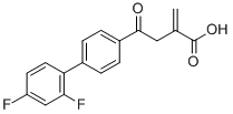 CAS 登录号：161692-81-5， 4-[4-(2,4-二氟苯基)苯基]-2-亚甲基-4-氧代丁酸
