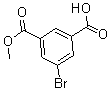 CAS#: 161796-10-7, 5-Bromo-1,3-Benzenedicarboxylic Acid 1-Methyl Ester