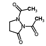 CAS 登录号：161799-96-8， 1,2-二乙酰基-3-吡唑烷酮