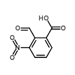 CAS 登录号：161851-52-1， 2-甲酰基-3-硝基苯甲酸