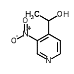 CAS 登录号：161871-64-3， 1-(3-硝基-4-吡啶基)乙醇