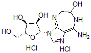 CAS#: 161975-91-3, (2R,3R,4S,5R)-2-(8-Amino-6-Hydroxy-6,7-Dihydro-5H-Imidazo[5,4-e][1,4]Diazepin-3-Yl)-5-(Hydroxymethyl)Oxolane-3,4-Diol Dihydrochloride