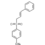 CAS#: 16215-11-5, 1-Methyl-4-{[(2E)-3-Phenyl-2-Propen-1-Yl]Sulfonyl}Benzene