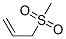 CAS 登录号：16215-14-8， 3-(甲基磺酰基)-1-丙烯