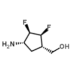 CAS#: 162307-17-7, [(1S,2S,3R,4S)-4-Amino-2,3-Difluorocyclopentyl]Methanol