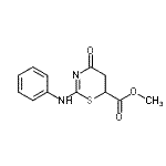 CAS#: 16238-45-2, Methyl 2-Anilino-4-Oxo-5,6-Dihydro-4H-1,3-Thiazine-6-Carboxylate