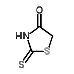 CAS 登录号：162382-52-7， 2-硫代-1,3-噻唑烷-4-酮
