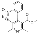 CAS#: 162828-18-4, Methyl 5-Cyano-2,6-Dimethyl-4-(2-Nitrophenyl)Pyridine-3-Carboxylate