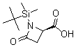 CAS#: 162856-35-1, (2R)-1-[(1,1-Dimethylethyl)Dimethylsilyl]-4-Oxo-2-Azetidinecarboxylic Acid