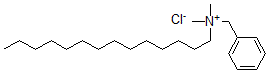 CAS 登录号：16287-71-1， 氯化十四烷基二甲苄铵