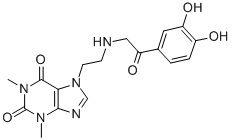 CAS#: 16289-61-5, 7-[2-[(3,4-Dihydroxyphenacyl)Amino]Ethyl]-3,7-Dihydro-1,3-Dimethyl-1H-Purine-2,6-Dione
