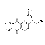 CAS 登录号：1629-51-2， 9,10-二氧代-9,10-二氢蒽-1,2-二基二乙酸酯