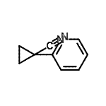 CAS#: 162960-28-3, 1-(2-Pyridinyl)Cyclopropanecarbonitrile