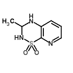 CAS#: 163136-62-7, 3-Methyl-3,4-Dihydro-2H-Pyrido[3,2-e][1,2,4]Thiadiazine 1,1-Dioxide
