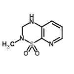 CAS#: 163137-08-4, 2-Methyl-3,4-Dihydro-2H-Pyrido[3,2-e][1,2,4]Thiadiazine 1,1-Dioxide