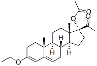 CAS 登录号：16319-93-0， 3-乙氧基-17-羟基孕甾-3,5-二烯-20-酮17-乙酸酯
