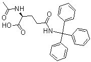 CAS 登录号：163277-79-0， N2-乙酰基-N-(三苯基甲基)-L-谷氨酰胺