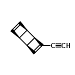 CAS 登录号：163333-05-9， (1R,2R,5R,6R)-3-乙炔基三环[4.2.0.0<sup>2,5</sup>]辛-3,7-二烯