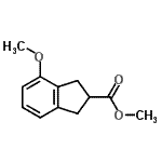 CAS#: 163456-61-9, Methyl 4-Methoxy-2-Indanecarboxylate
