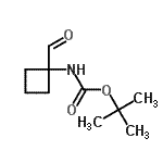 CAS#: 163554-55-0, 2-Methyl-2-Propanyl (1-Formylcyclobutyl)Carbamate