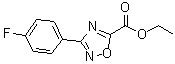CAS 登录号：163719-81-1， 3-(4-氟苯基)-1,2,4-恶二唑-5-羧酸乙酯