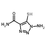 CAS#: 163728-27-6, 1-Amino-5-Sulfanyl-1H-1,2,3-Triazole-4-Carboxamide