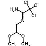 CAS 登录号：163769-72-0， (1Z)-2,2,2-三氯-N'-(2,2-二甲氧基乙基)乙脒