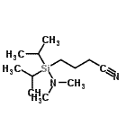 CAS 登录号：163794-91-0， 4-[(二甲基氨基)(二异丙基)硅烷基]丁腈