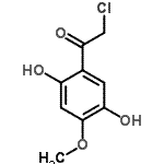 CAS 登录号：163980-43-6， 2-氯-1-(2,5-二羟基-4-甲氧基苯基)乙酮