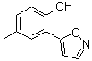 CAS 登录号：164171-56-6， 4-甲基-2-(1,2-恶唑-5-基)苯酚