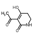 CAS#: 164223-37-4, 3-Acetyl-4-Hydroxy-5,6-Dihydro-2(1H)-Pyridinone