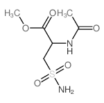CAS#: 16435-47-5, N-Acetyl-3-sulfonamoyl-L-alanine methyl ester