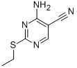 CAS#: 16462-29-6, 4-Amino-2-(Ethylthio)-5-Pyrimidinecarbonitrile