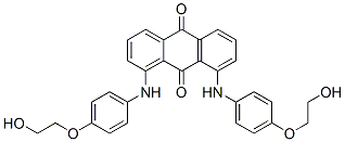 CAS#: 16472-23-4, 1,8-Bis[[4-(2-Hydroxyethoxy)Phenyl]Amino]Anthraquinone