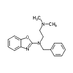 CAS#: 16485-05-5, N-(1,3-Benzoxazol-2-Yl)-N-Benzyl-N',N'-Dimethyl-1,2-Ethanediamine