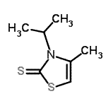 CAS#: 16486-32-1, 3-Isopropyl-4-Methyl-1,3-Thiazole-2(3H)-Thione