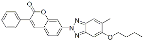 CAS 登录号:16515-58-5, 7-(5-丁氧基-6-甲基-2H-苯并三唑-2-基)-3-苯基-2-苯并吡喃酮