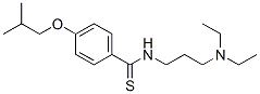 CAS#: 16531-34-3, N-[3-(Diethylamino)Propyl]-4-Isobutoxythiobenzamide