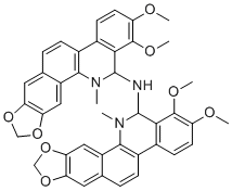 CAS#: 165393-48-6, bis[6-(5,6-dihydrochelerythrinyl)]amine
