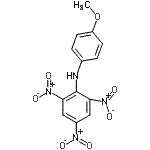 CAS#: 16552-39-9, N-(4-Methoxyphenyl)-2,4,6-Trinitroaniline