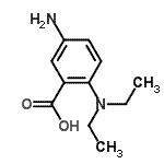 CAS 登录号：165662-26-0， 5-氨基-2-(二乙基氨基)苯甲酸