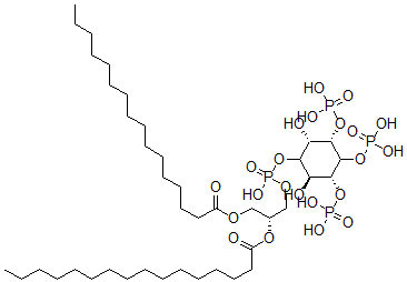 CAS#: 165689-82-7, [(2R)-3-[[(2S,3S,5R,6S)-2,6-Dihydroxy-3,4,5-Triphosphonooxycyclohexyl]Oxy-Hydroxyphosphoryl]Oxy-2-Hexadecanoyloxypropyl] Hexadecanoate