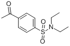 CAS 登录号：1658-97-5， 4-乙酰基-N,N-二乙基-苯磺酰胺