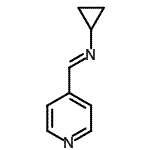 CAS#: 165806-97-3, N-Cyclopropyl-1-(4-Pyridyl)Methanimine